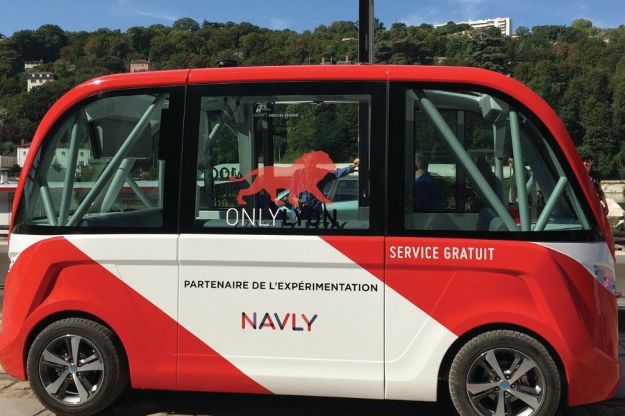 Navly, la première navette électrique autonome au monde !