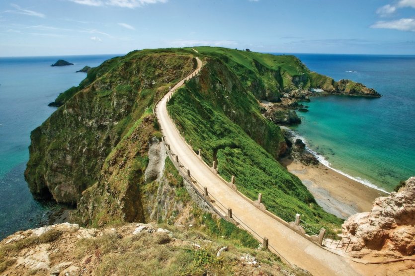 La Coupée à Sercq. - © Images courtesy of VisitGuernsey / Chris George