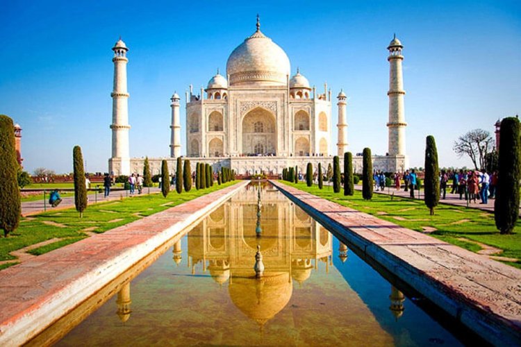 Le Taj Mahal, bijoux de l'Inde. - © amita pattel 066 istockphotos