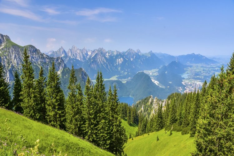 Les Alpes, entre lac et montagnes. - © Simon Dannhauer istockphotos
