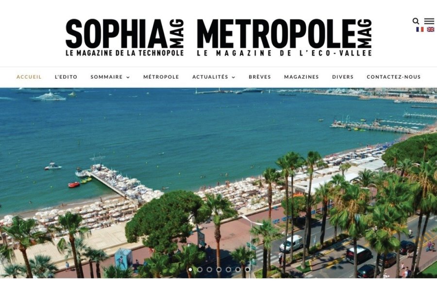 Le magazine Sophia Métropole Mag désormais en ligne !