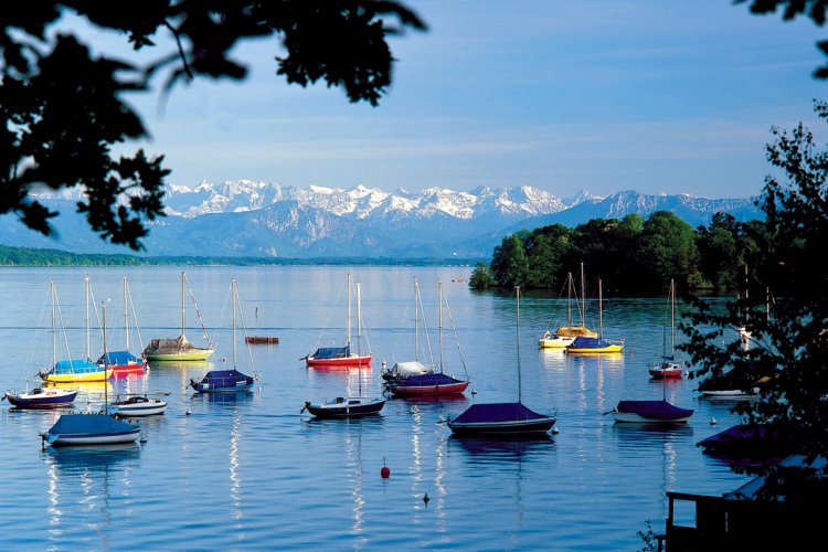 Roseninsel près du Lac Starnberg - © Association du Tourisme Région des Cinq Lacs de Starnberg