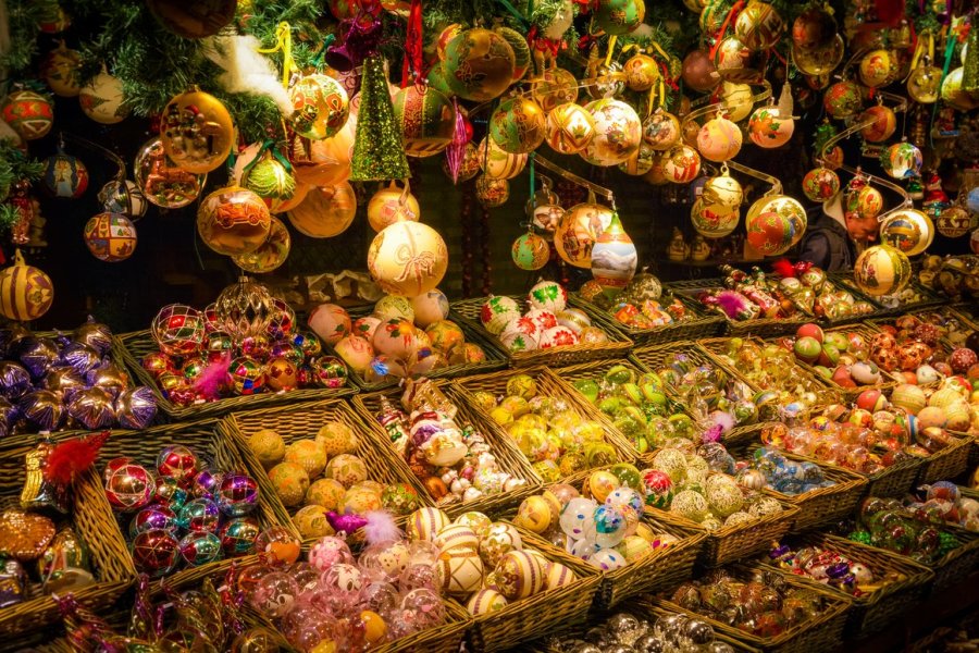 Sur le marché de noël de Vienne