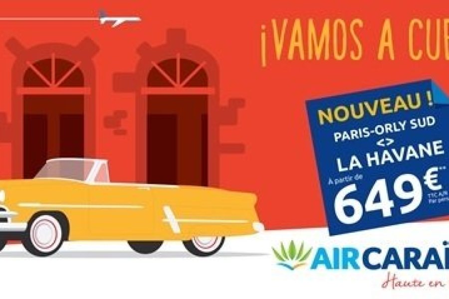 Air Caraïbes desservira Cuba dès cet hiver