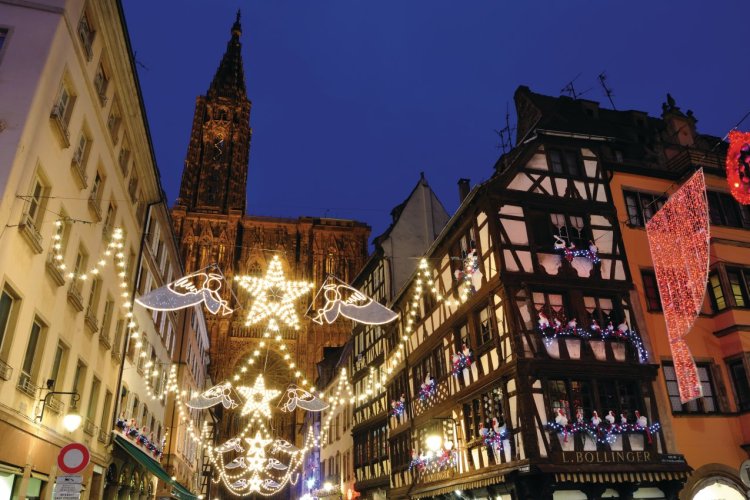 Illuminations de Noël à Strasbourg. - © Scirocco340 - Fotolia