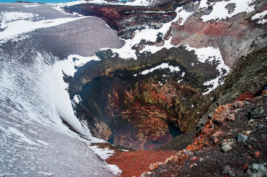 Vue sur le volcan Villarrica