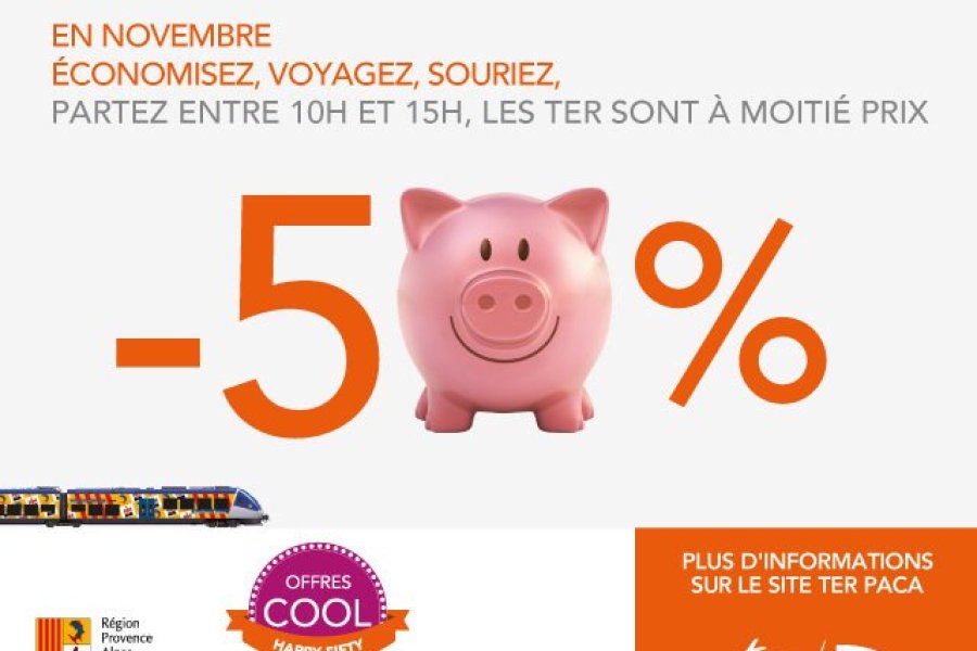 SNCF Offre Cool Happy Fifty