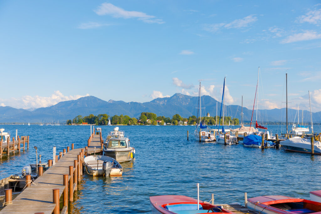 Le lac de Chiemsee