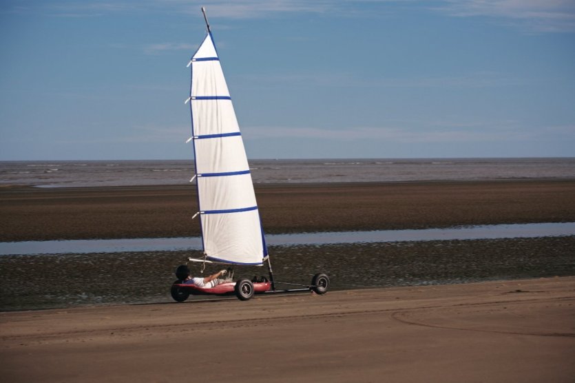 Le char à voile. - © Alejandrosoto / iStockPhoto.