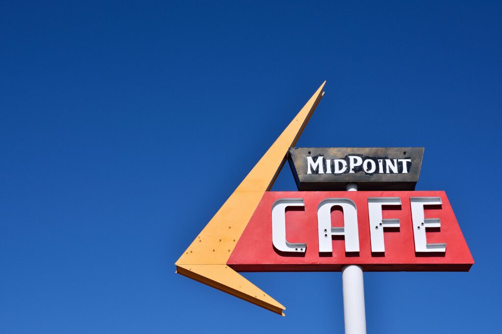 Route 66 incontournables : Midpoint Café