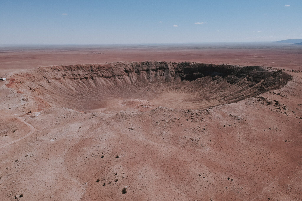 Route 66 incontournables : Meteor Crater, Arizona