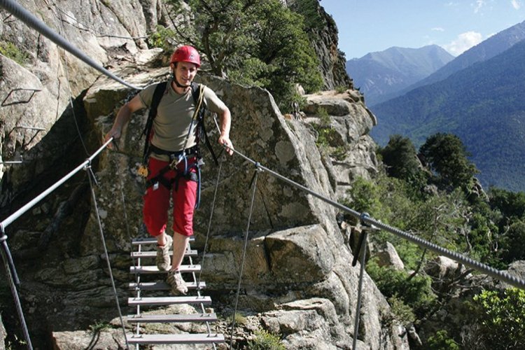 Via ferrata - © Office de Toursime de Bonifacio