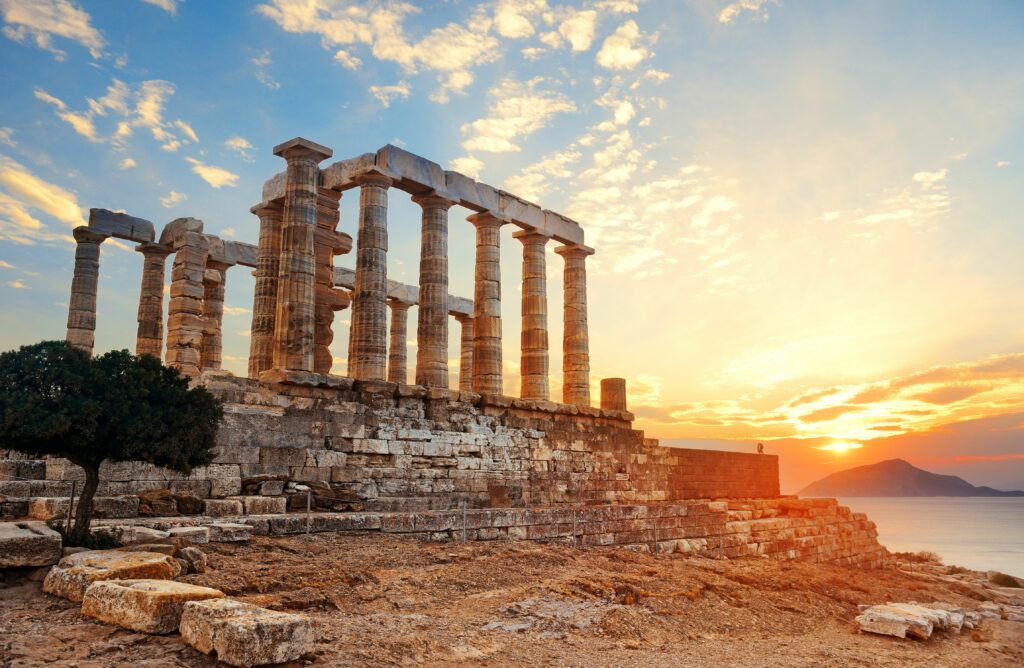 Temple de Poséidon à Athènes