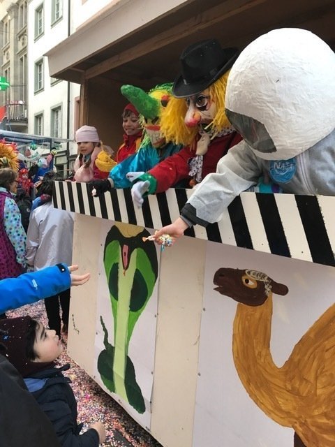 Carnaval des enfants à Bâle - © Saliha HADJ-DJILANI