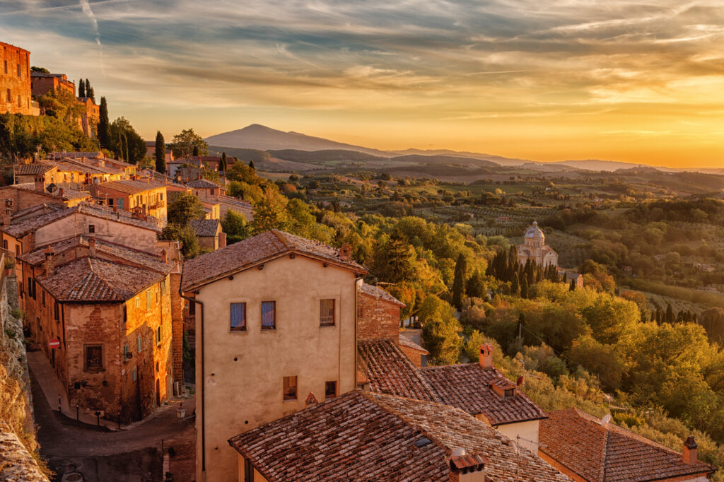 Vue depuis Montepulciano 