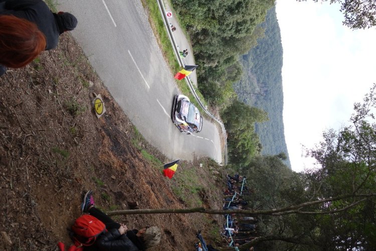Sébastien Ogier dans la spéciale n° 3 Pietrosella-Albitreccia. - © Xavier BONNIN