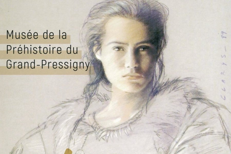 Portrait d'une femme dans la Préhistoire