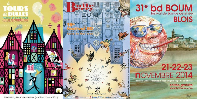 Festivals de bandes-dessinées en région Centre 2014-2015 - © Laëtitia STEIMETZ