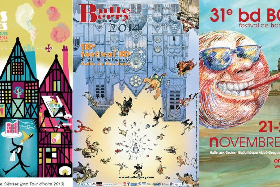 Festivals de bandes-dessinées en région Centre 2014-2015
