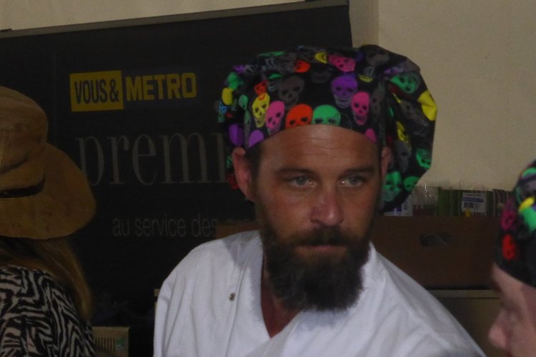 Laurent Favre-Mot, en pleine battle des Chefs - © Saliha HADJ-DJILANI