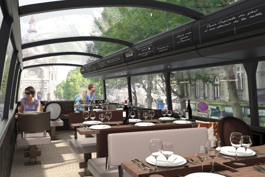Un restaurant itinérant en plein Paris