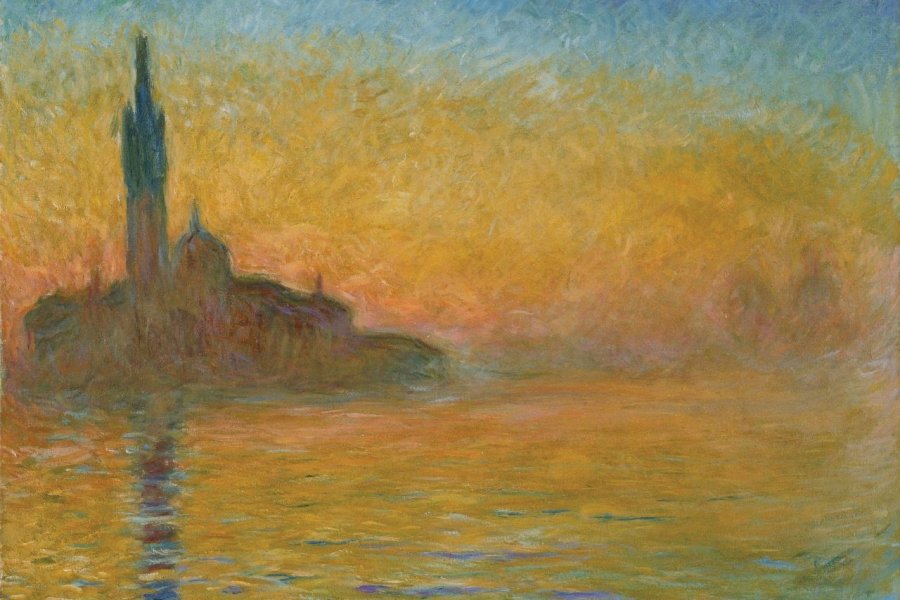 MONET - Crépuscule à Venise