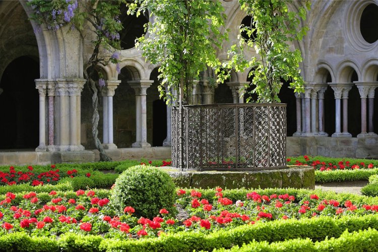 Cloître Abbaye de Fontfroide - © Abbaye de Fonfroide