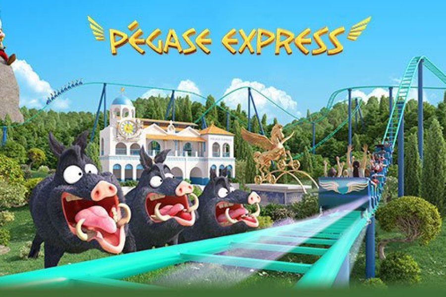 Pégase Express : une toute nouvelle attraction au Parc Asterix