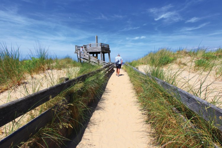 Mirador sur la baie de Canche, Le Touquet. - © Philippe Turpin / GraphicObsession