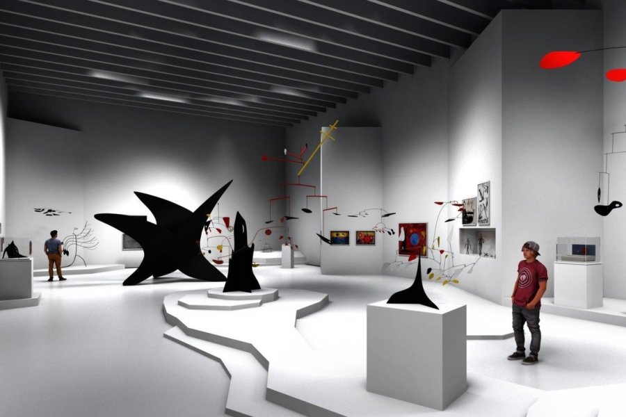 Le sculpteur Alexander Calder au musée Soulages de Rodez