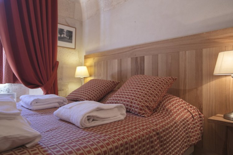 Chambre triple à l'Abbaye aux Dames - © Sébastien Laval