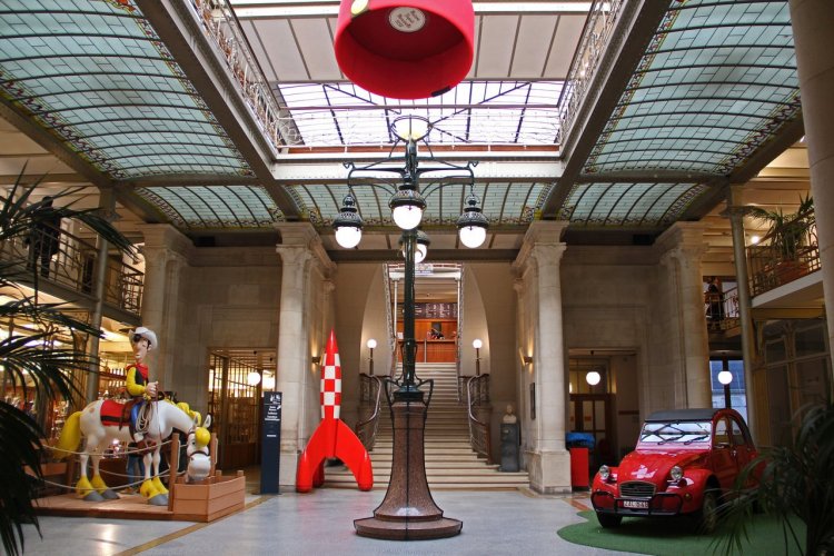 - © Daniel Fouss, Musée de la bande dessinée