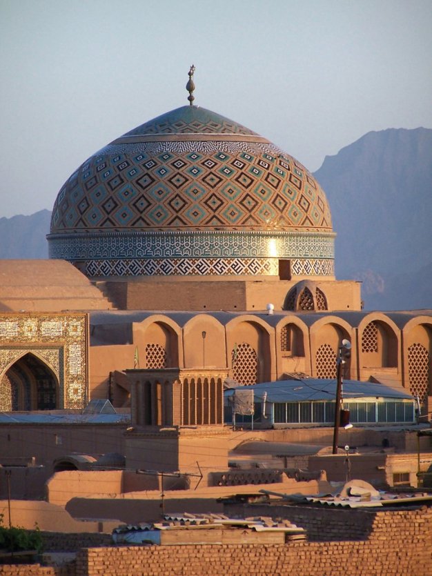 Grande mosquée d'Yazd. - © Steve HUMPHREYS