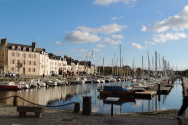 Le port de Vannes.