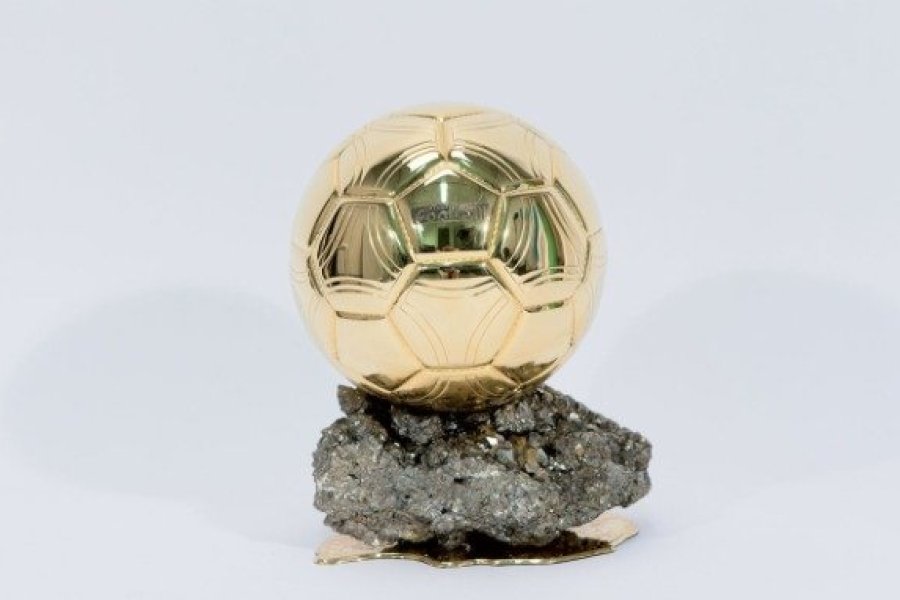 Ballon d'or FIFA, 2007, orfèvre dit Meller Mellerio, éditeur France Football.