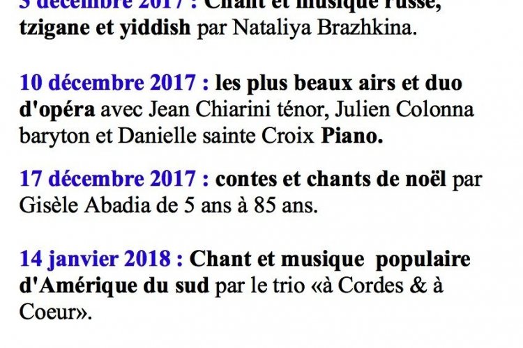 Programme Marseille décembre - © feminin pluriel