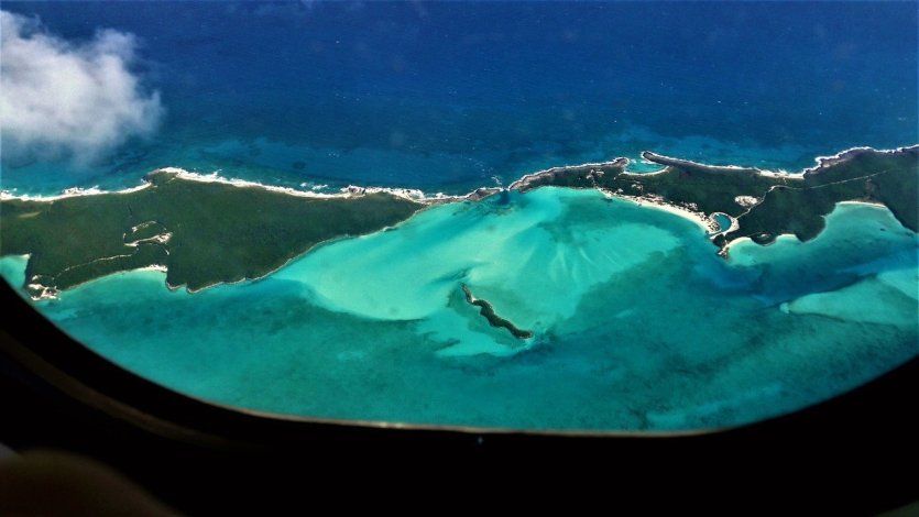 Vue aérienne des Bahamas - © Roxane LAMOUILLE