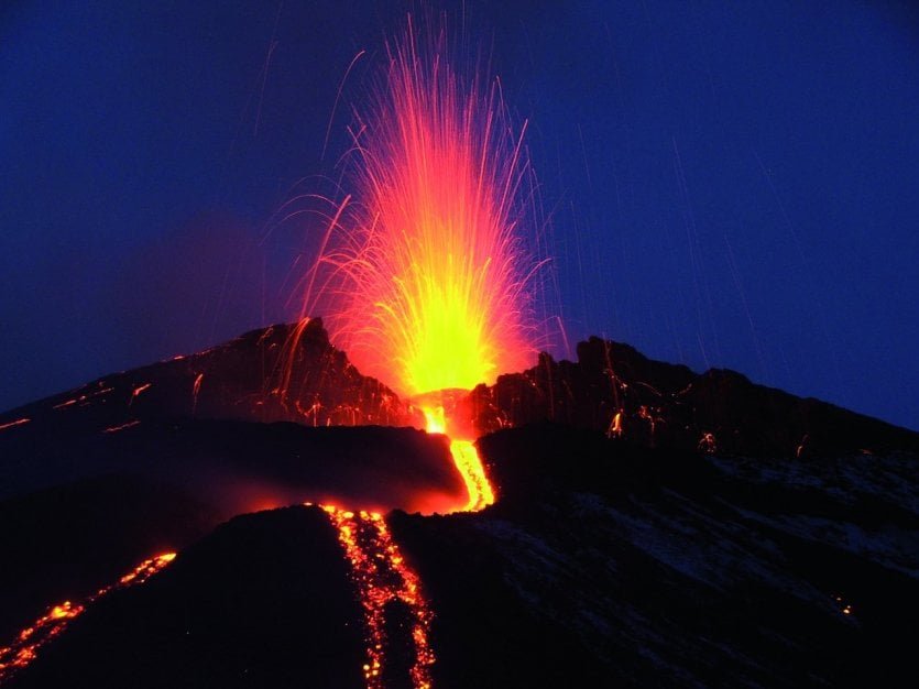 volcans actifs Italie