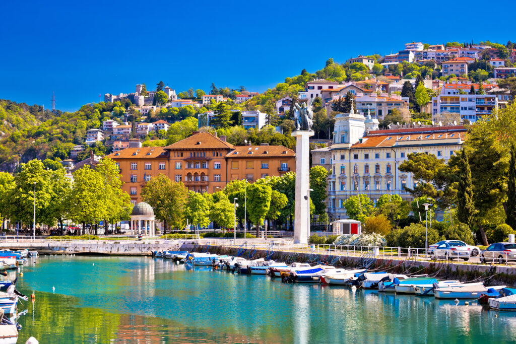 Ville de Rijeka en Croatie 