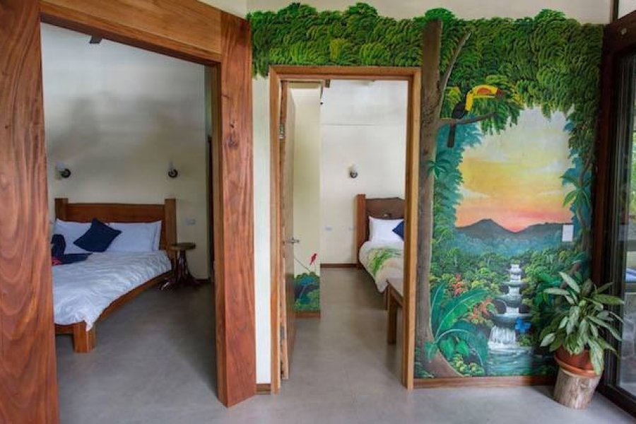 Connectés à la nature jusque dans nos chambres au Costa Rica !