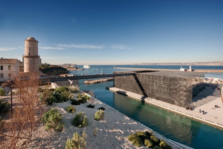 Le MuCEM. - © MuCEM : Photo Lisa Ricciotti - R. Ricciotti et R. Carta architectes