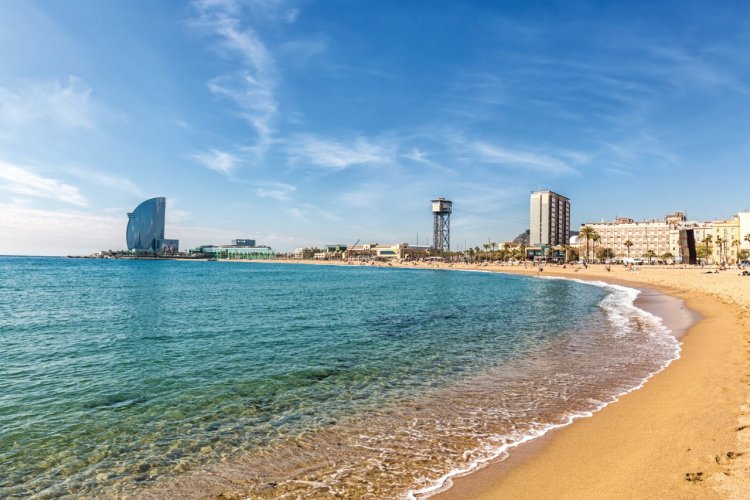 Plage de Barcelone. - © querbeet