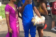 L'artiste Dadju de passage à Mayotte !
