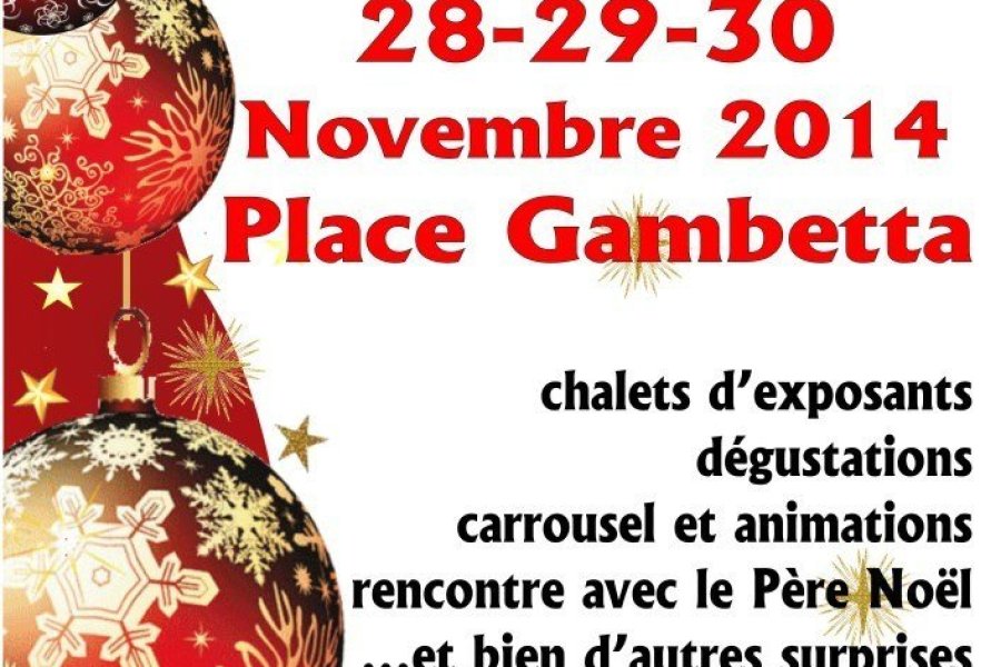 Marché de Noël de Montbard les 28 29 et 30 novembre 2014