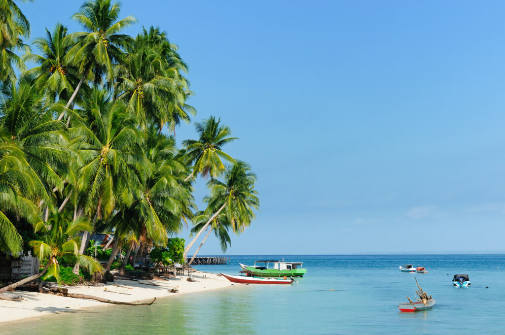 Les îles Derawan en Indonésie