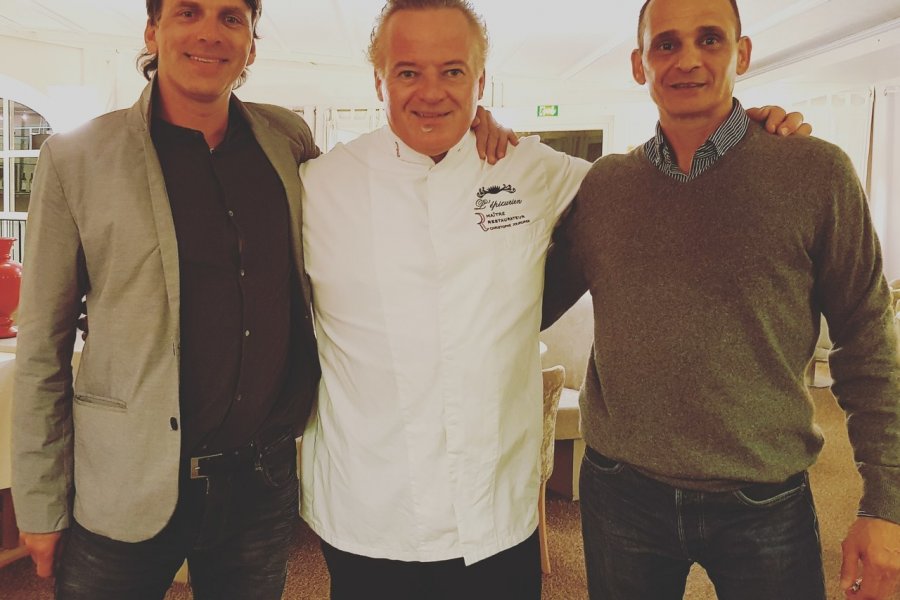 Avec Christophe Jourdren - Chef et gérant de l'Epicurien