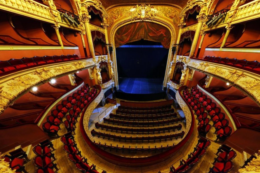 Le théâtre d'Or, exposition sur le théâtre à l'italienne de Cherbourg