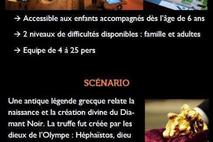 Var : découvrez le tout nouvel Escape Game de la Maison de la truffe d'Aups !