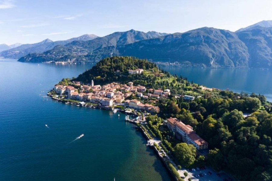 Vue sur Bellagio et le lac de Côme