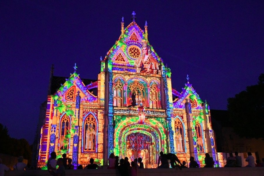 Couleurs d'amour : spectacle de lumière à Bourg-en-Bresse